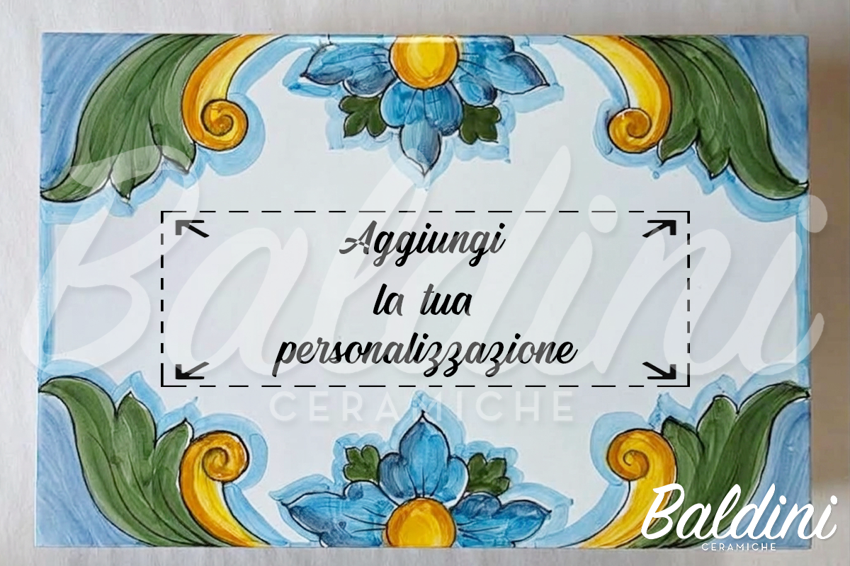 Mattonella rettangolare Fuori porta - Barocco e Fiore