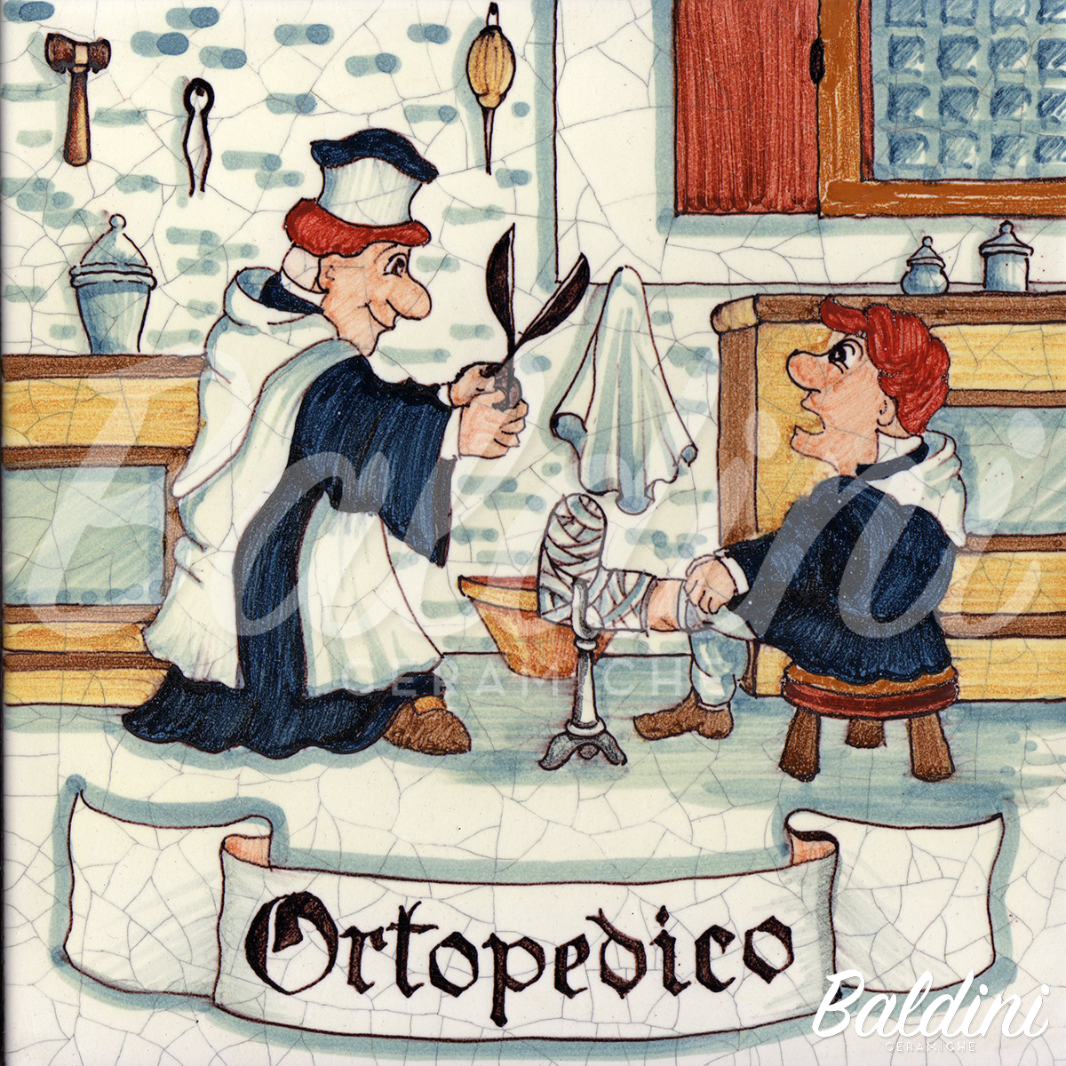 Mattonelle mestieri Ortopedico - 20 x 20