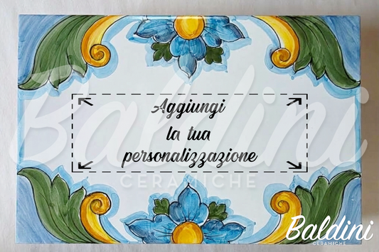 Mattonella rettangolare Fuori porta - Barocco e Fiore
