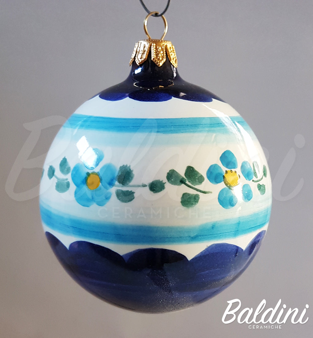 Palline di Natale - Decoro Fiori (2)
