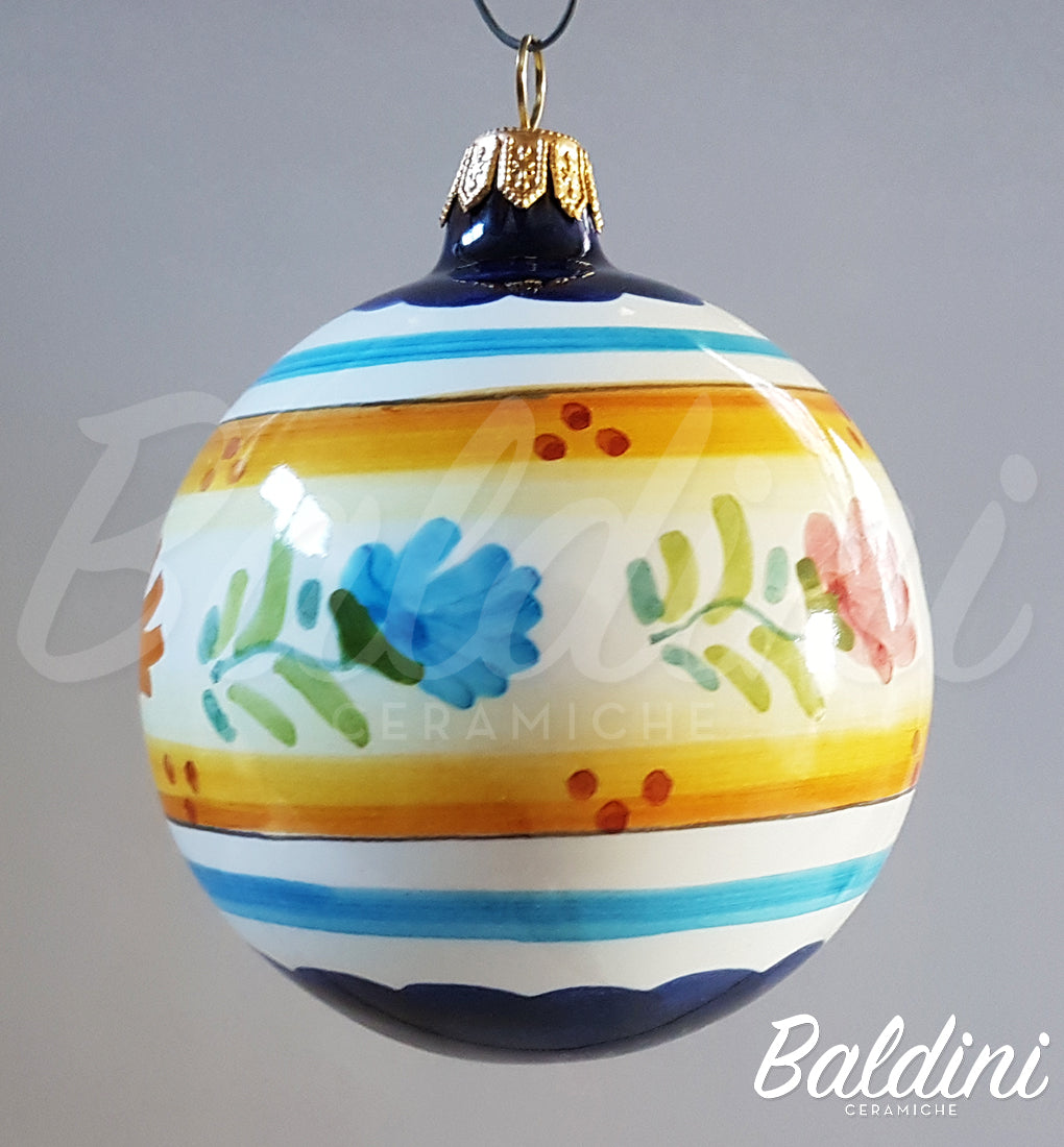 Palline di Natale - Decoro Fiori (3)