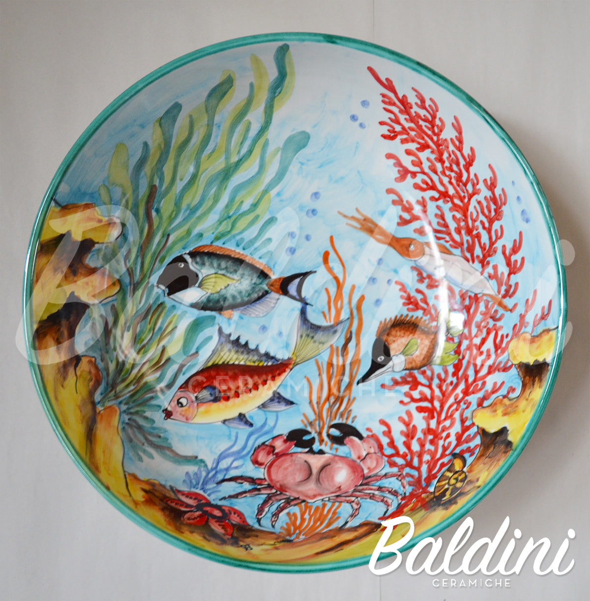 Coppa liscia - Decoro Keramischia
