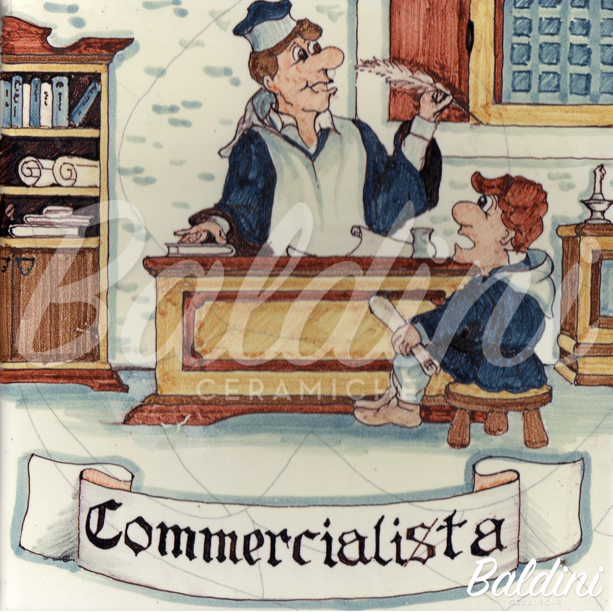 Mattonelle mestieri Commercialista - 20 x 20