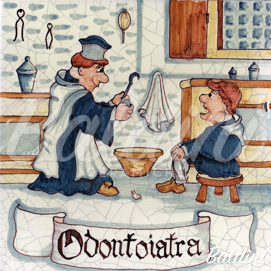 Mattonelle mestieri Odontoiatra - 20 x 20