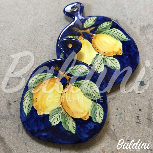 Poggia pentole Tagliere - Decoro Limoni