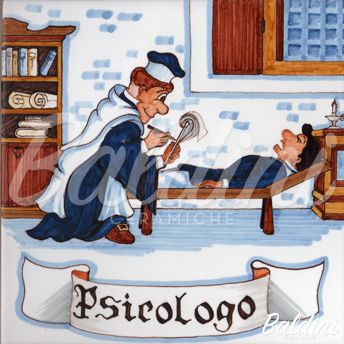 Mattonelle mestieri Psicologo - 20 x 20