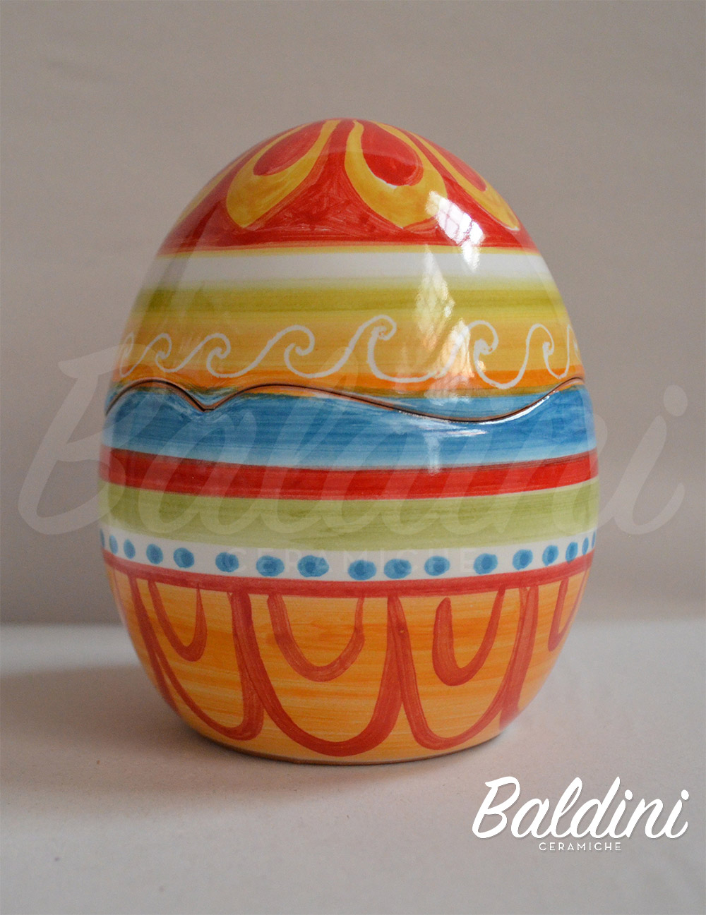Uova di Pasqua – Decoro 1 – Baldini Ceramiche